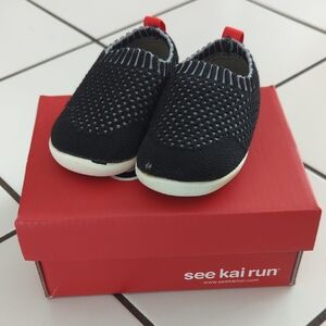 See Kai Run First Walker Baby Knit Shoes
